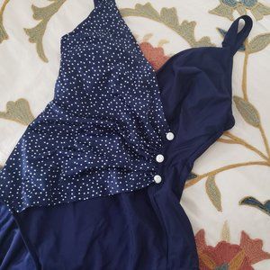 SLIM ALLURE SIZE 14L BATHING SUIT-MADE IN USA